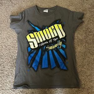 California Allstars Smoed cheer shirt